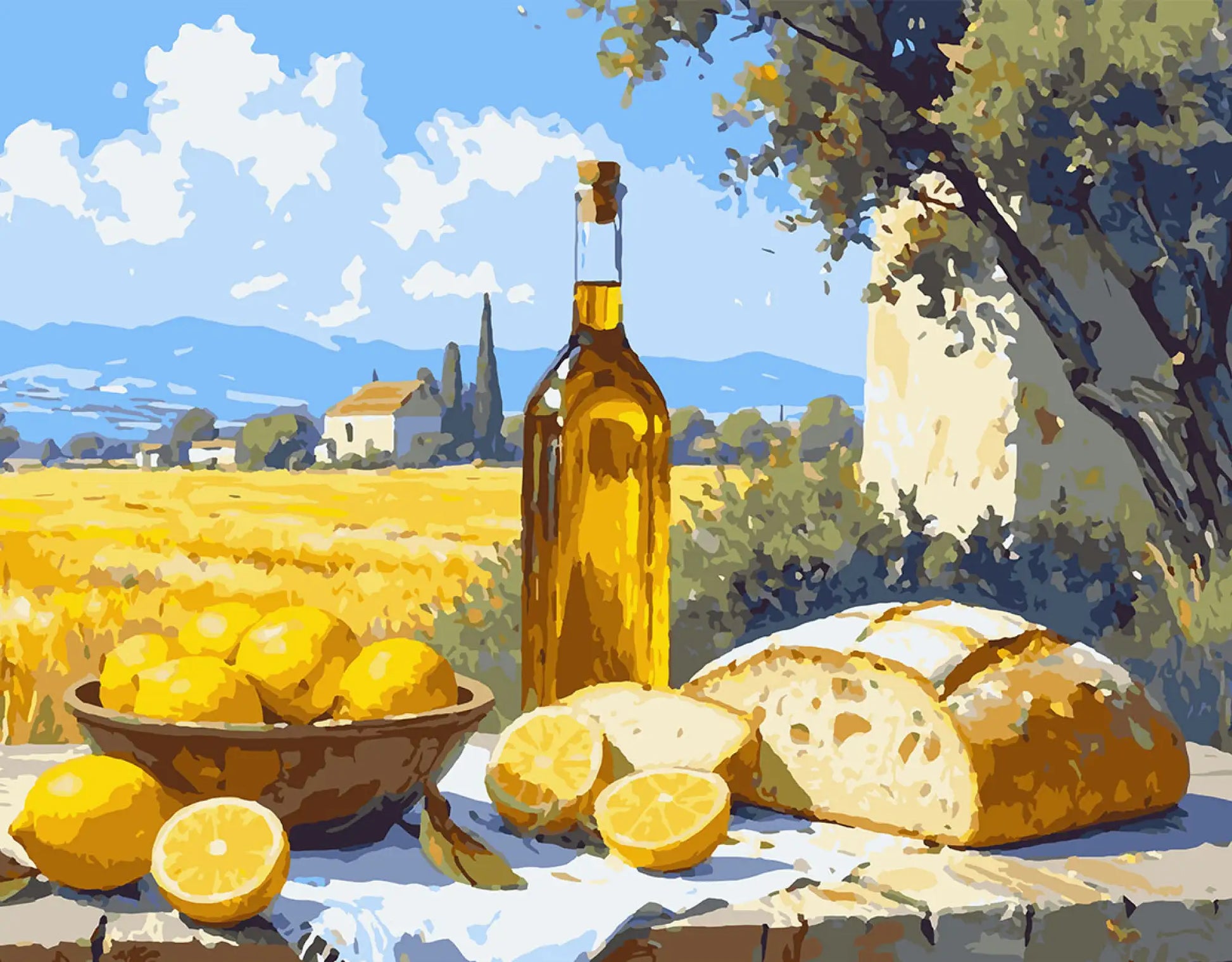 Between Fresh Bread and Lemon Glow