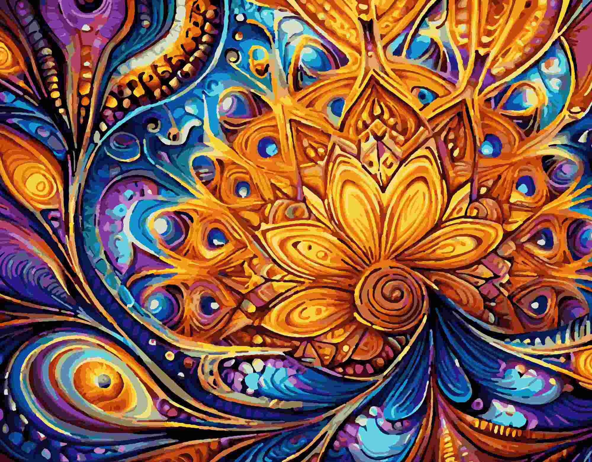 Magische Mandala-Energie