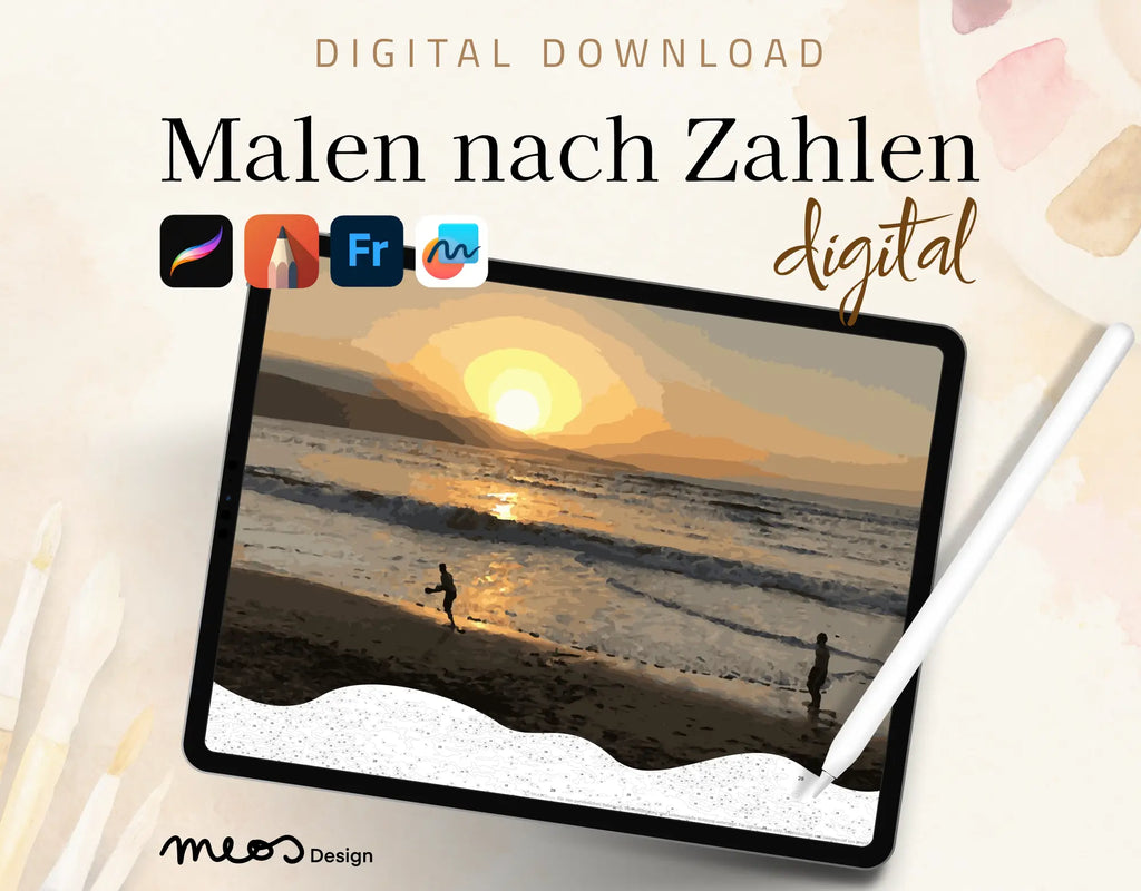 Ein Abend am Meer
