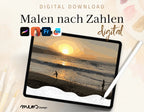 Ein Abend am Meer