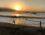Ein Abend am Meer