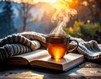 Lesepause im Herbstlicht