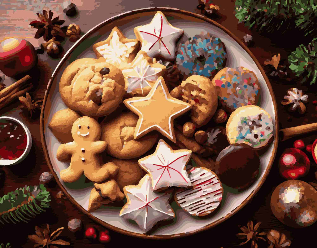 Festive Cookie Plate