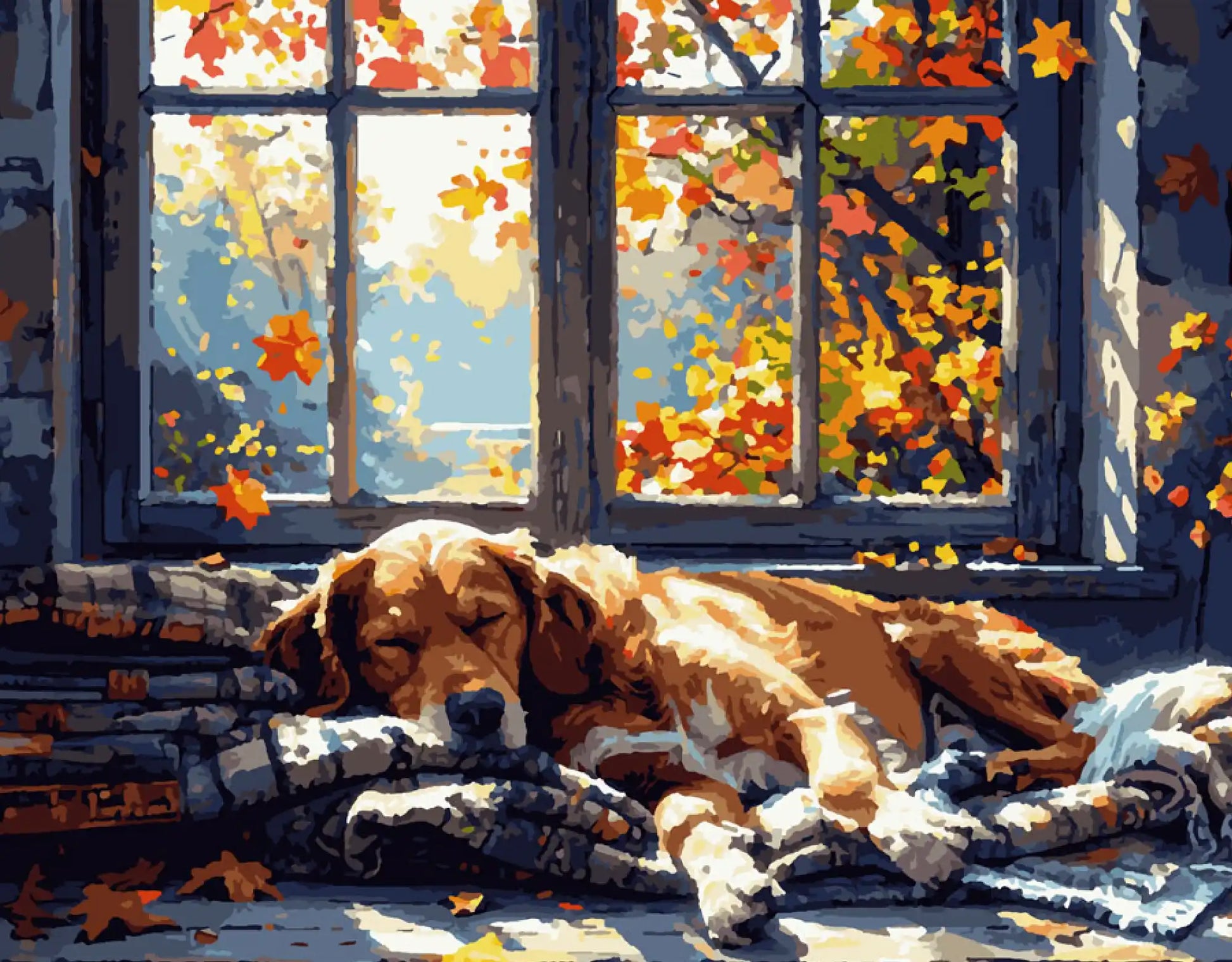 Cozy Paws in Autumn