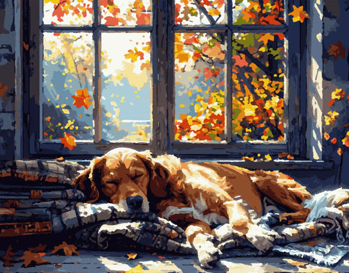 Goldener Hundetraum