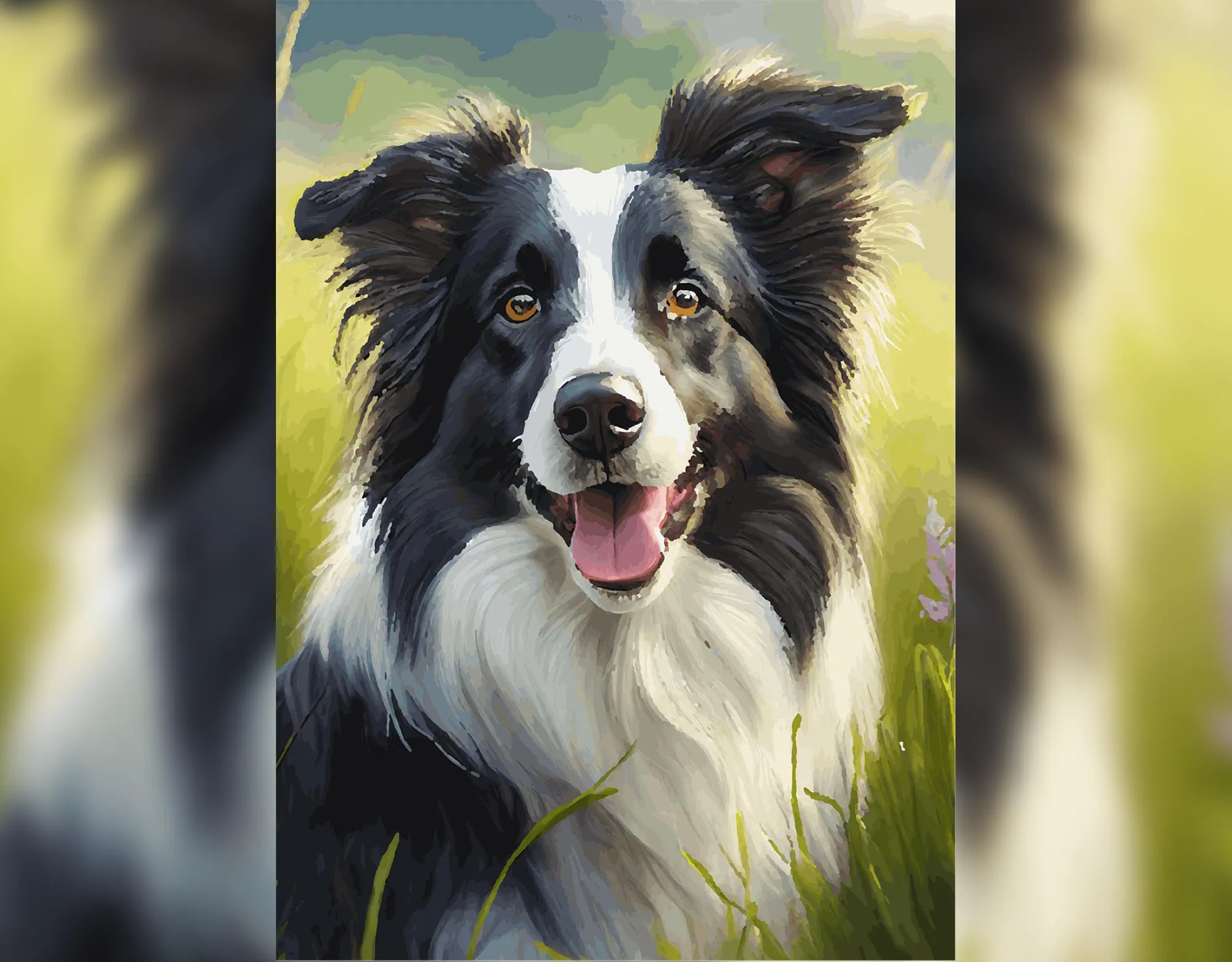 Kostenlos: Der Blick des Border Collie