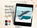Delfintanz der Wellen