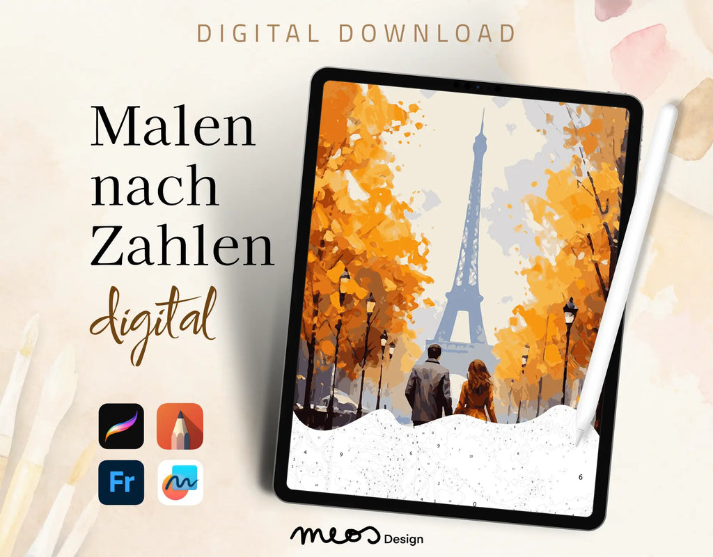 Autumn Walk in Paris