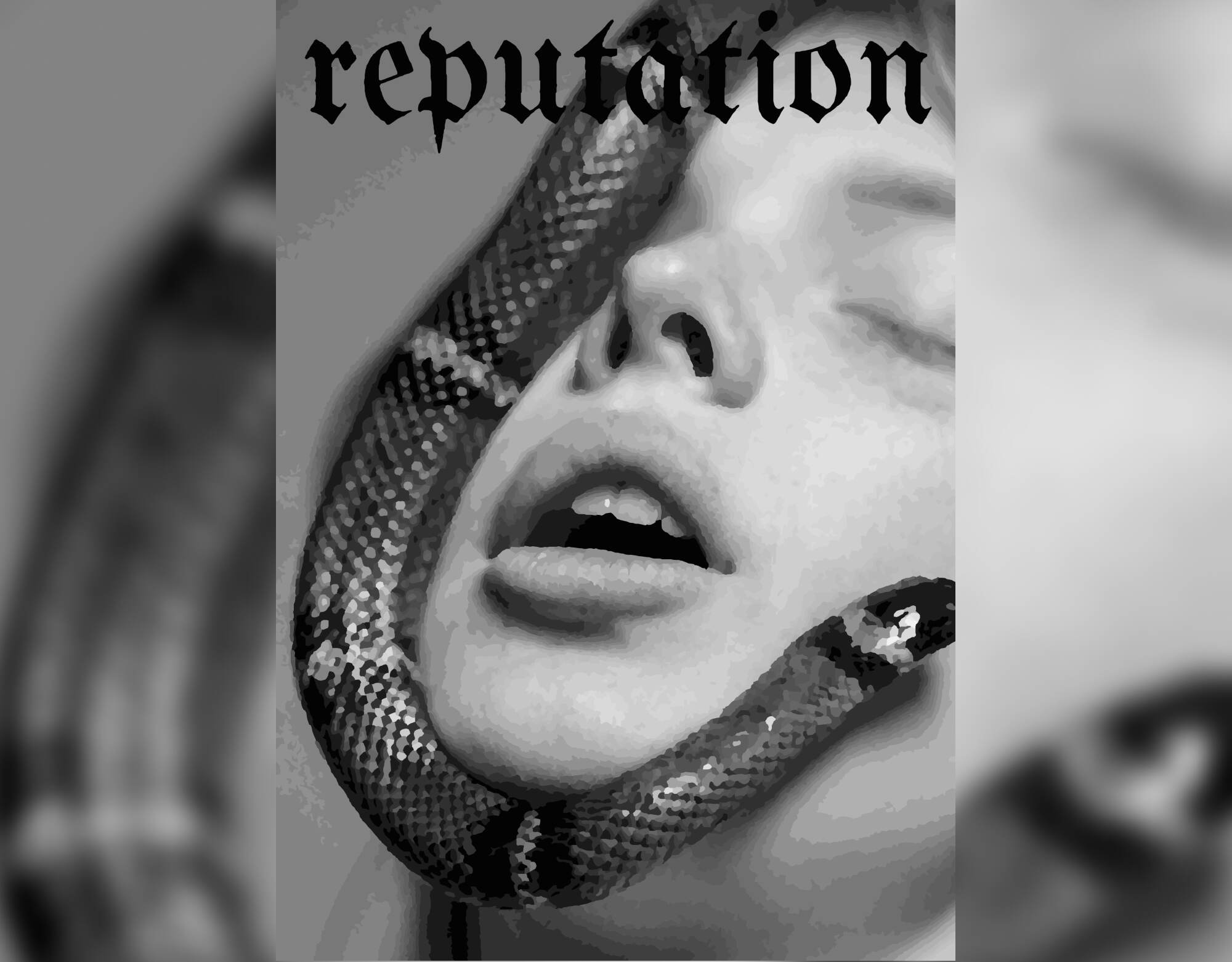Paint by numbers digital, snake, inspired motif for Swifties