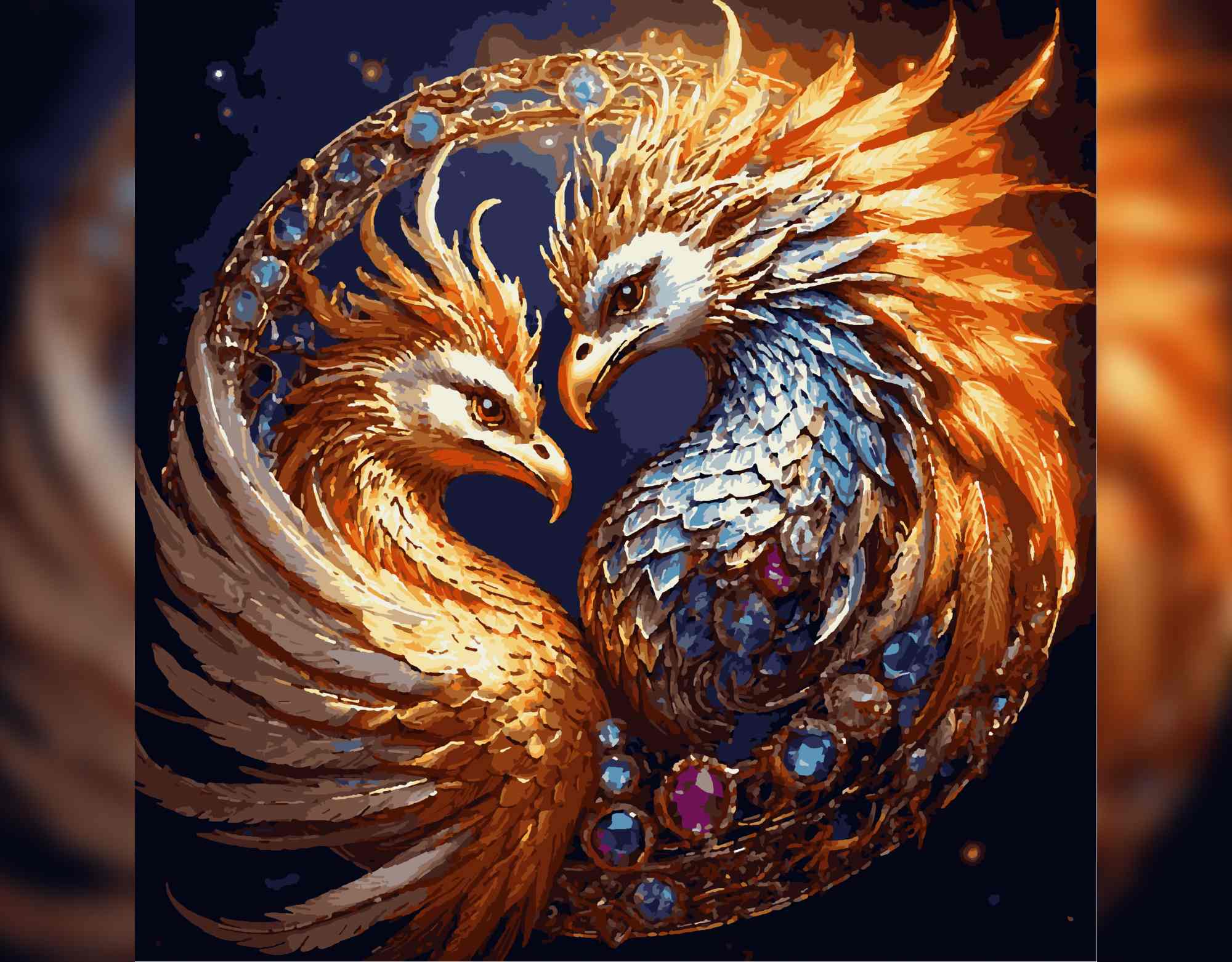Majestic Flames & Mystic Jewels