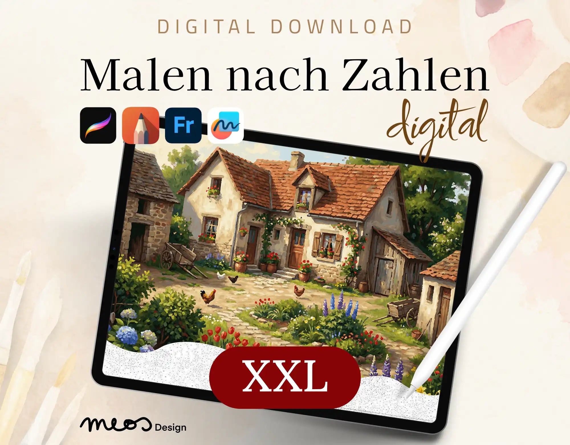 Morning in the Old Courtyard