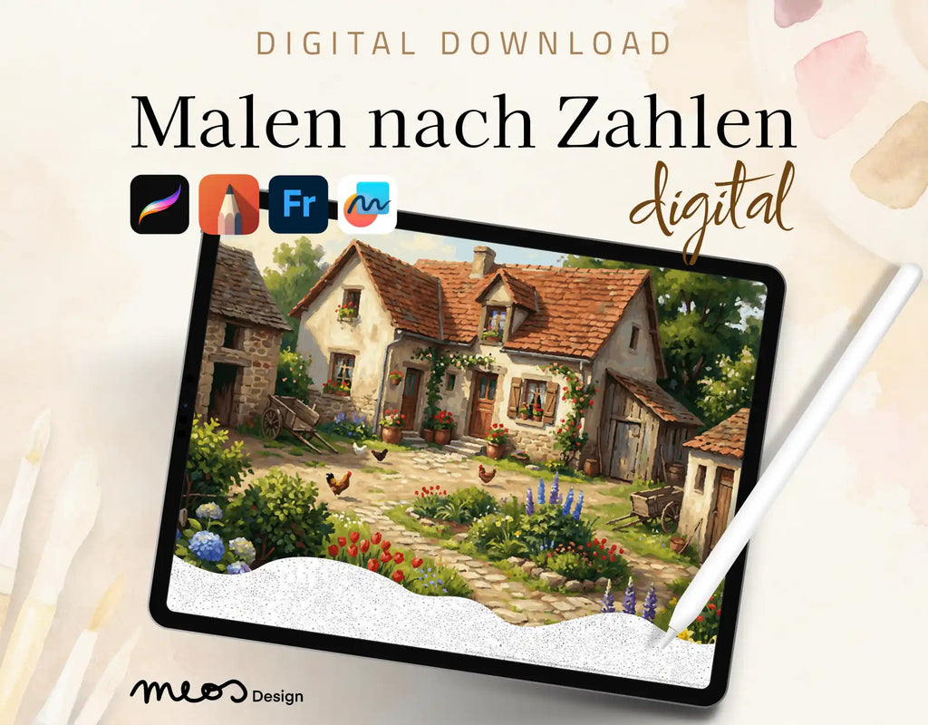 Der Morgen im alten Hof