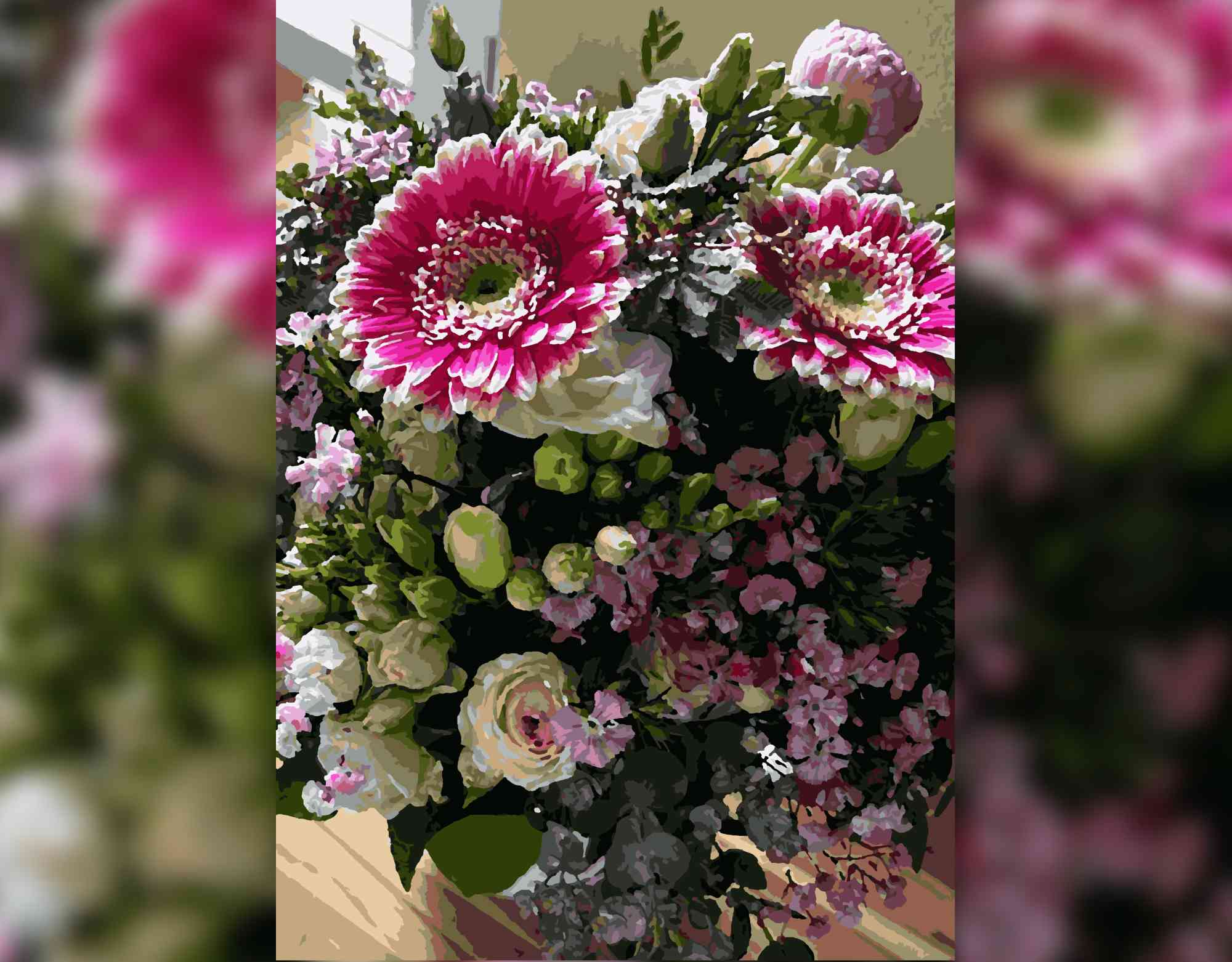 Blumenpracht im Blickfang