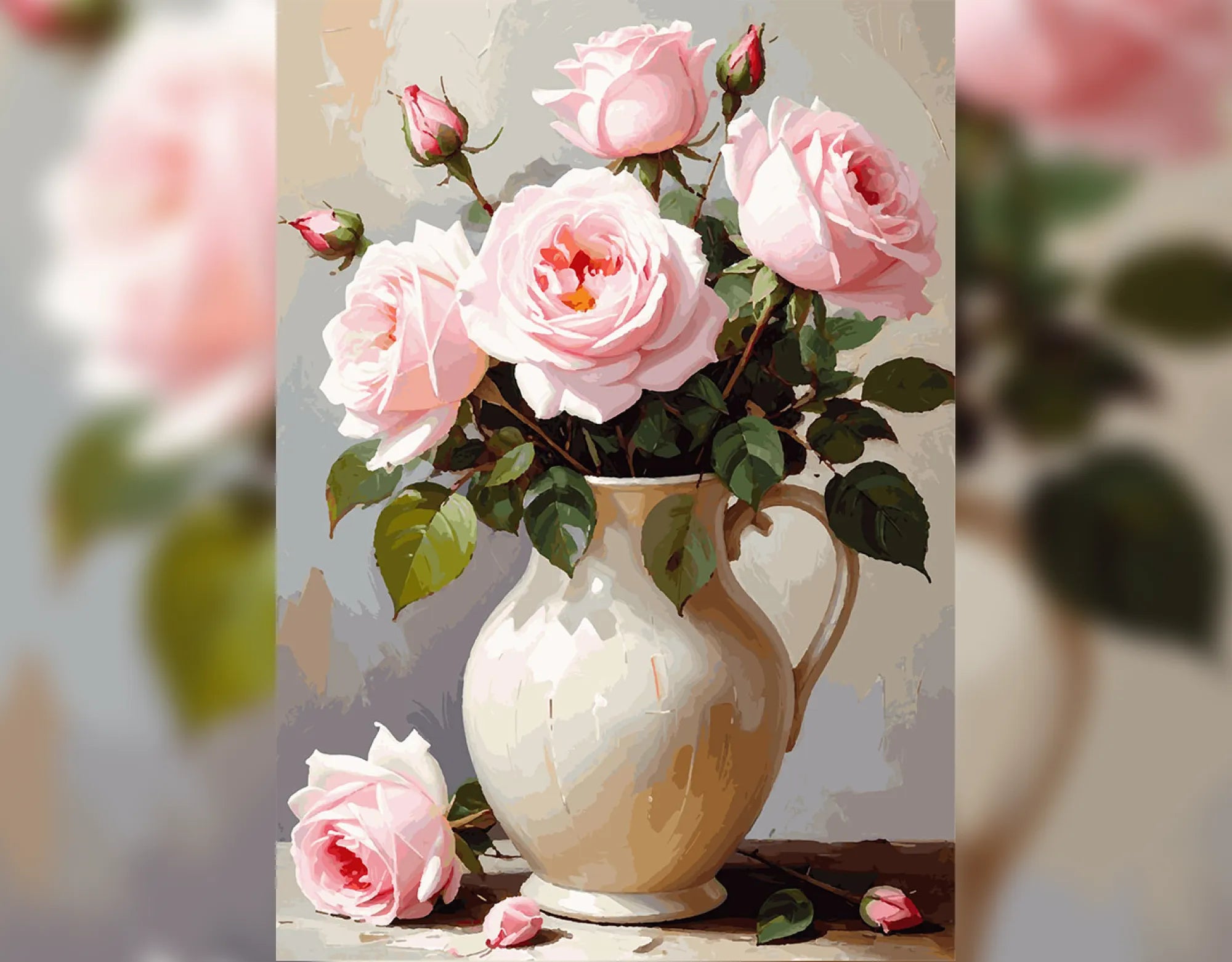 Wenn Rosen den Raum mit Stille füllen