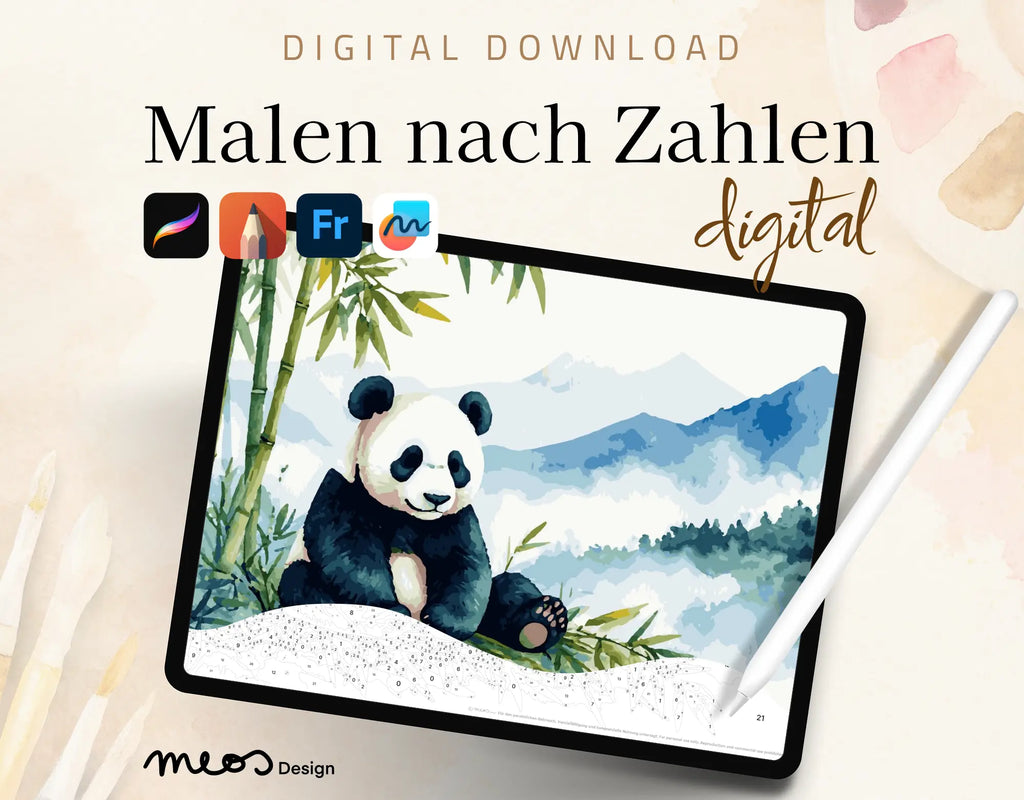 Der Panda im Bambushain