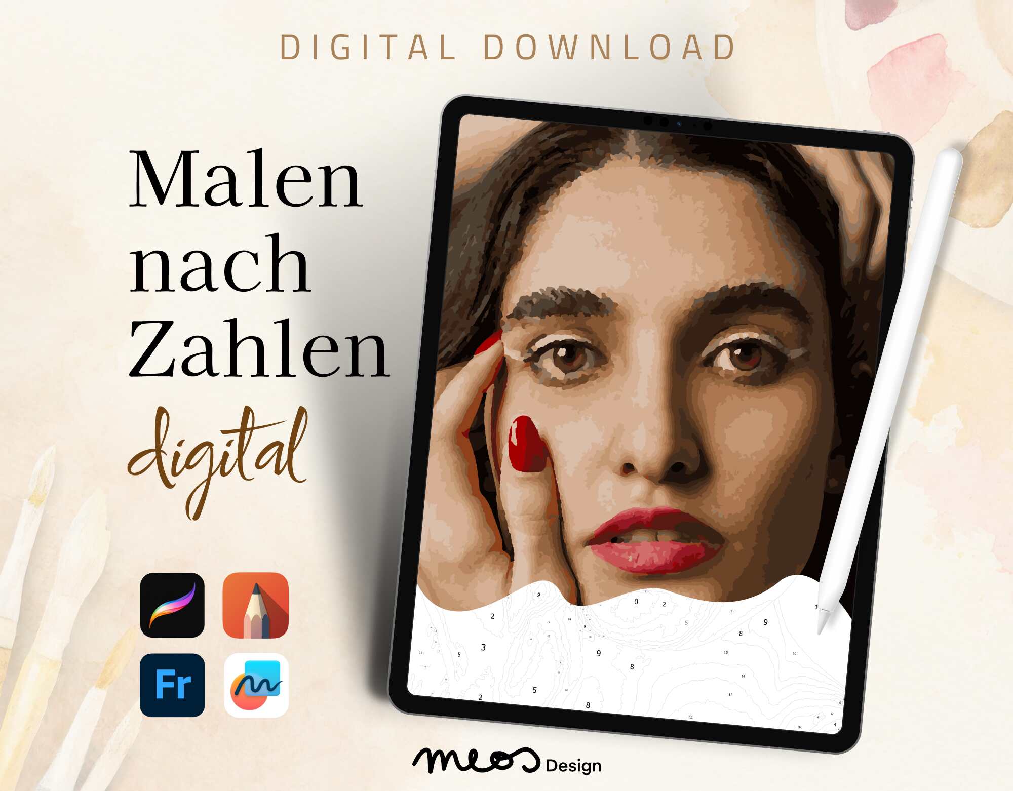 Ausdruck einer Frau