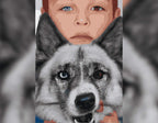 Friends for Life - Child & Husky