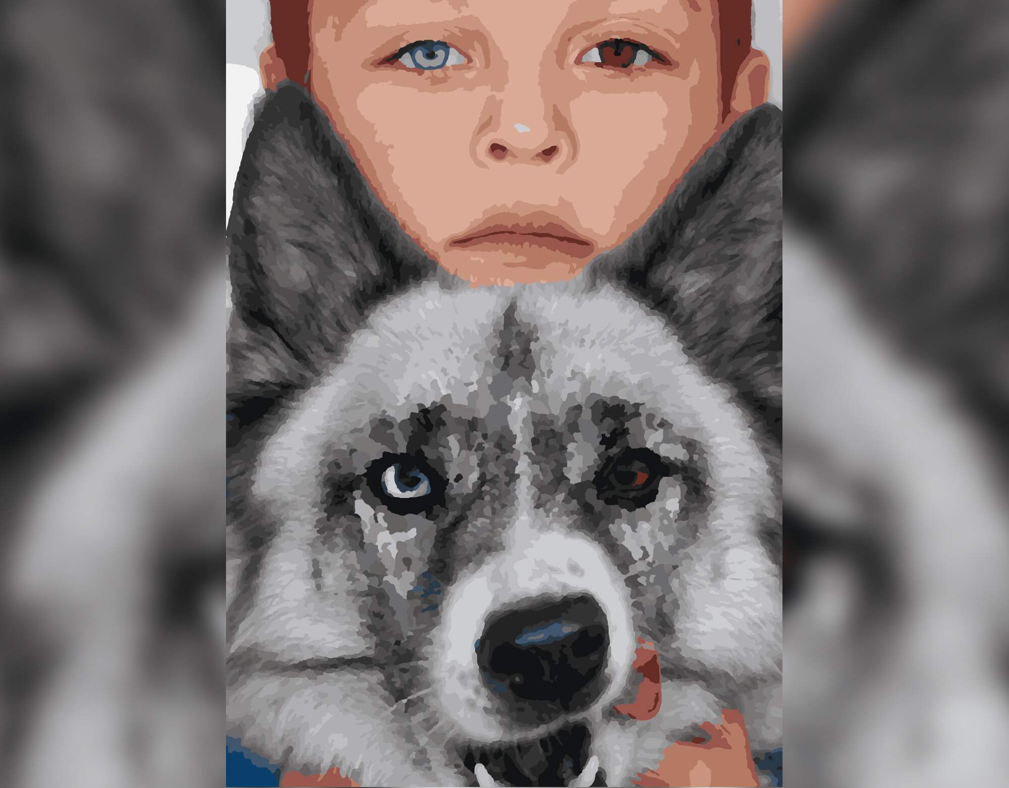 Freunde fürs Leben - Kind & Husky