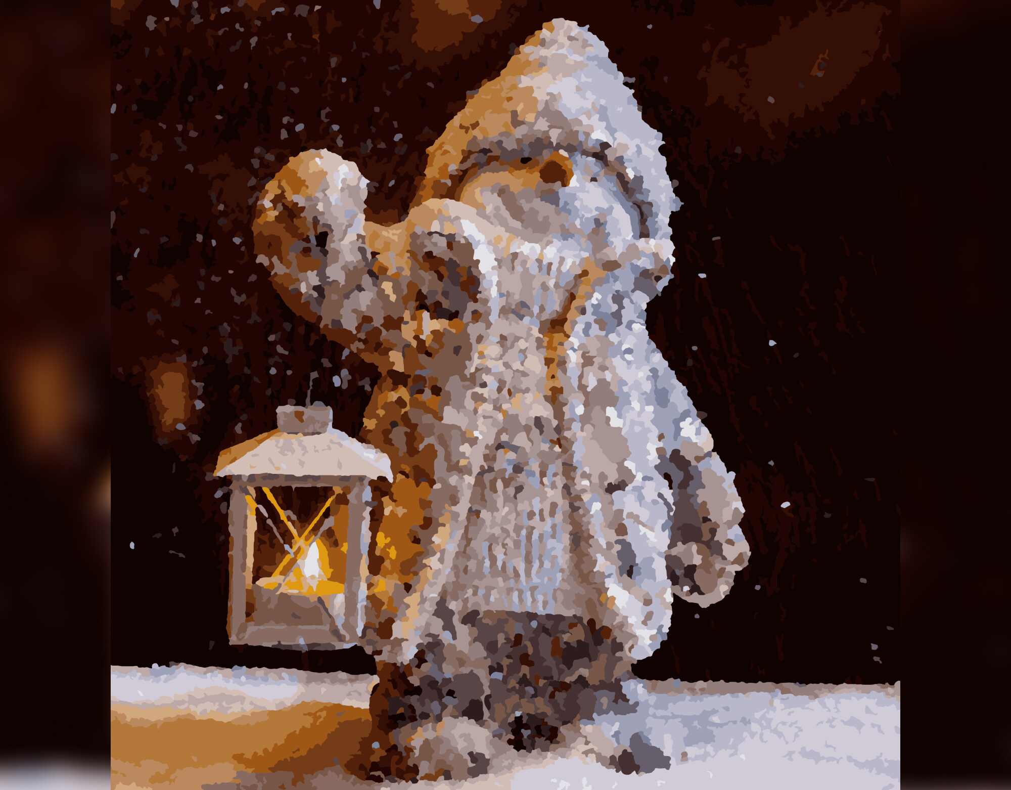 Frostiger Freund für die Feiertage