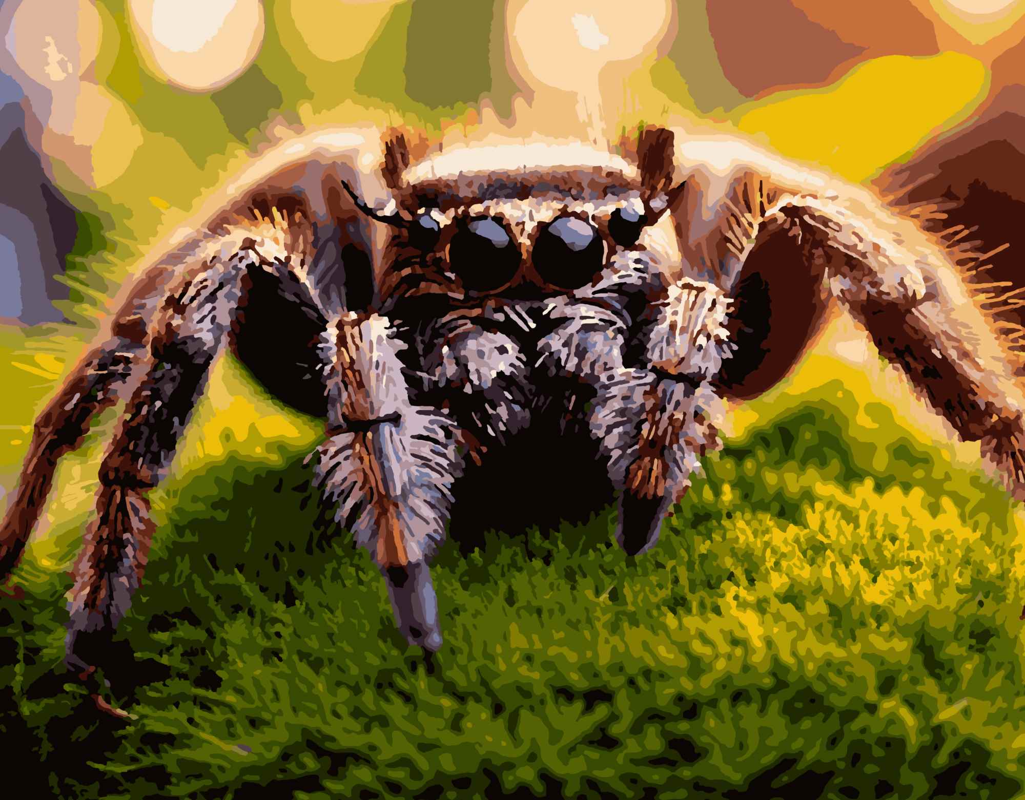 Silky Spider Serenity