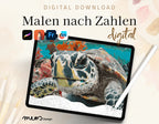 Die Schildkröte im Korallenriff