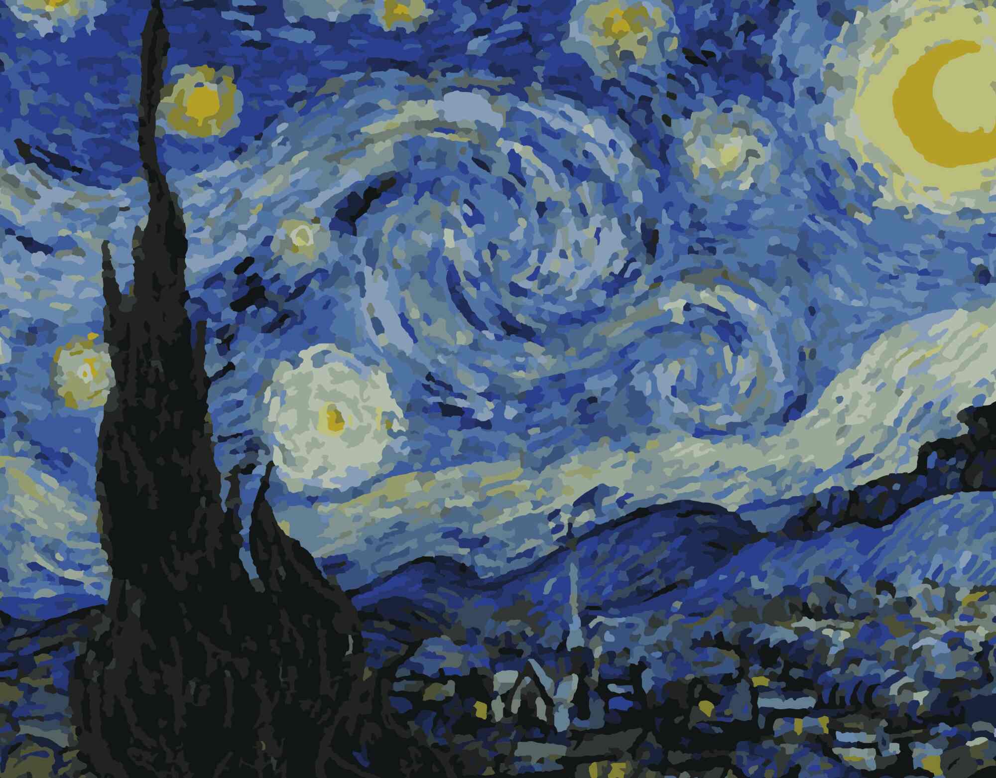 Starry Night - van Gogh