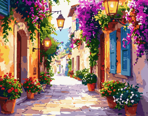Old Town in Bloom