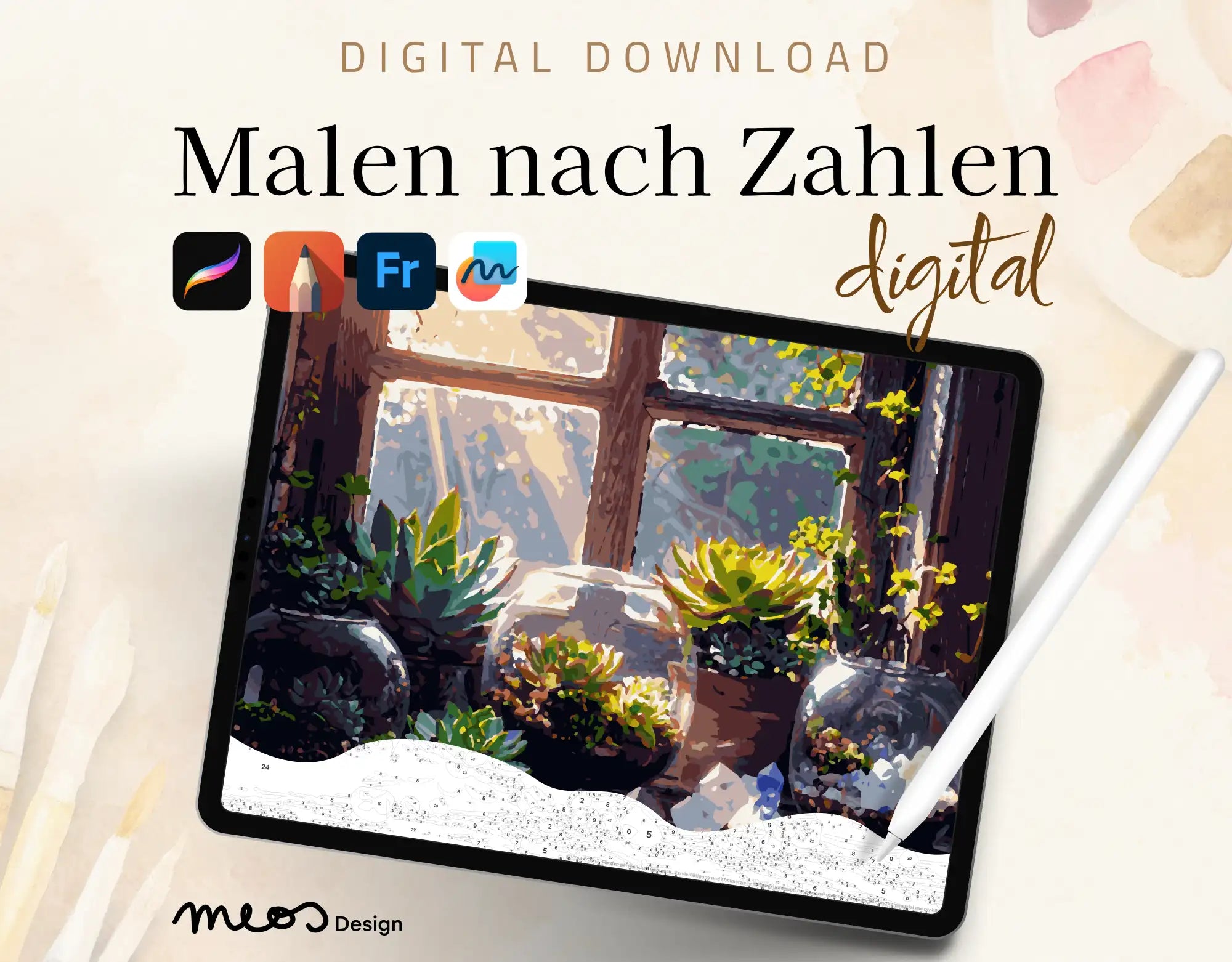 Sukkulenten im Sonnenglas