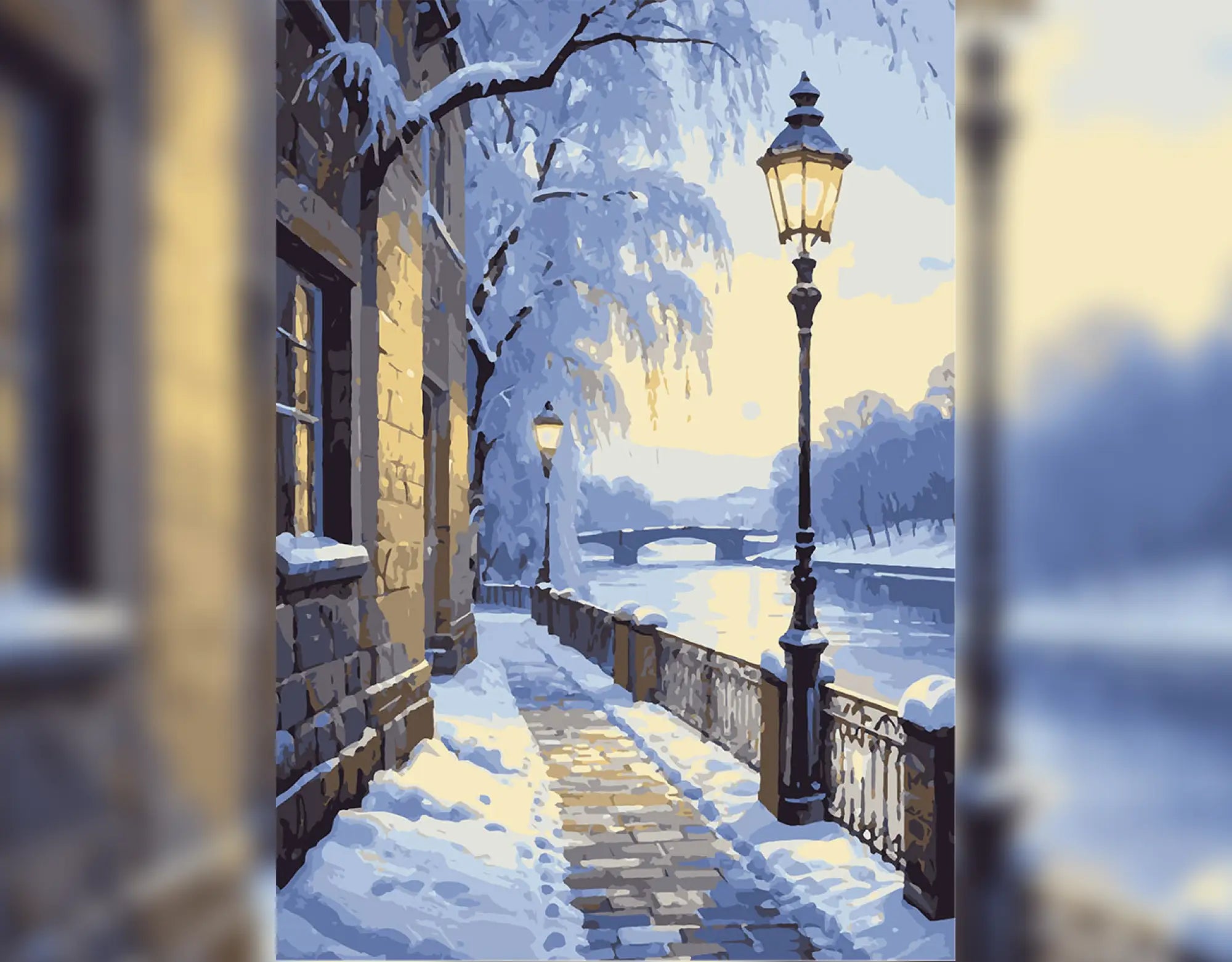 Frost and Golden Glow